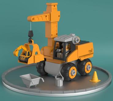 Großhandel B2B Spielzeug Transformator Bauwagen Wandel Spielzeugauto